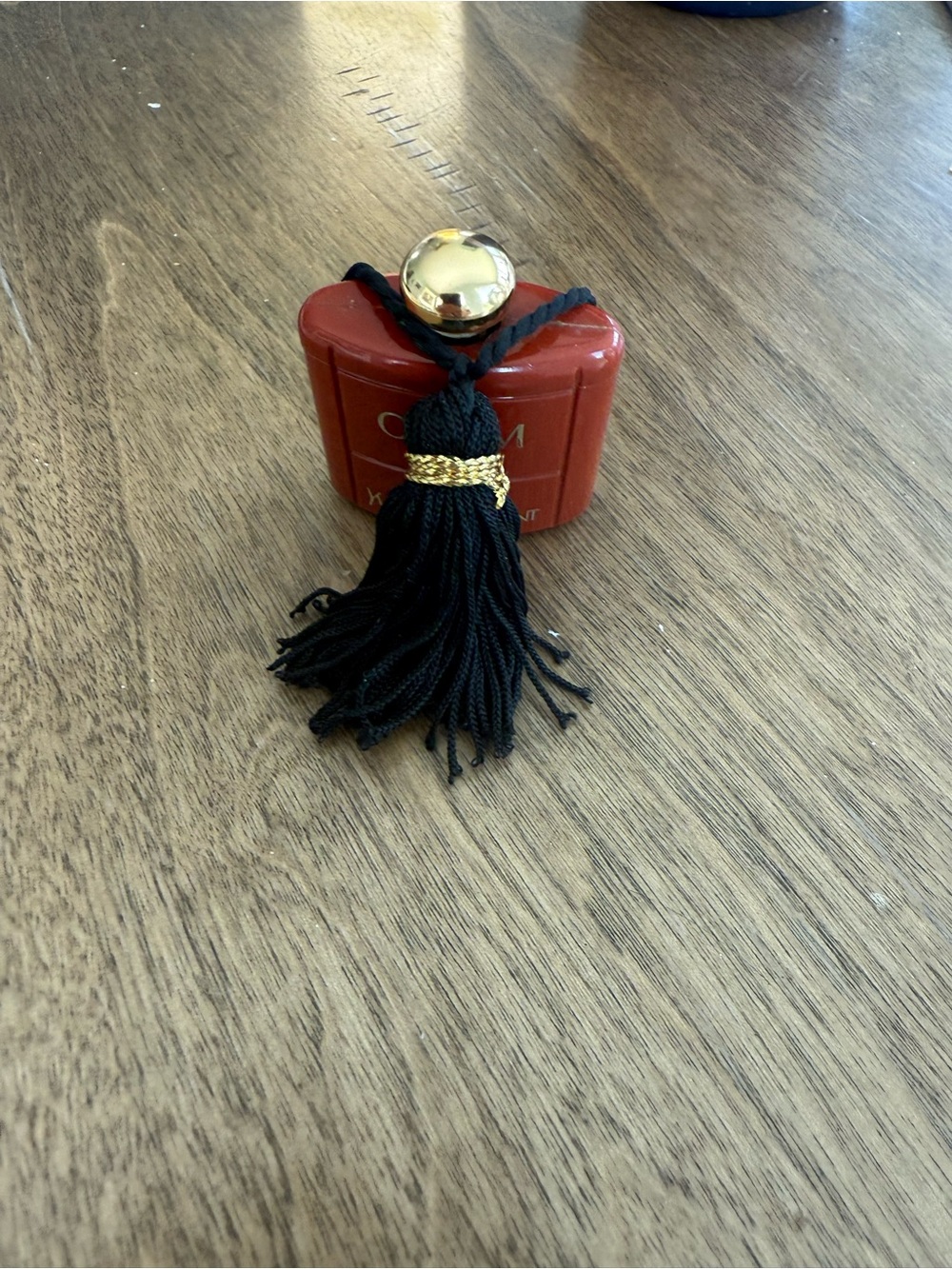 Vintage OPIUM Yves Saint Laurent 3.5 ml Opium Parfum MINIATURE Tassel perfume